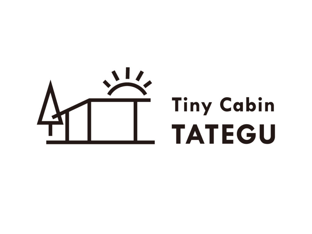 Logo design for Tiny Cabin TATEGU